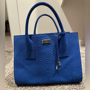 kate spade Elsie Street Exotic Meriwether Leather Snakeskin Satchel